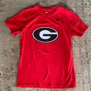 Kids Nike Georgia bulldogs shirt, size sm